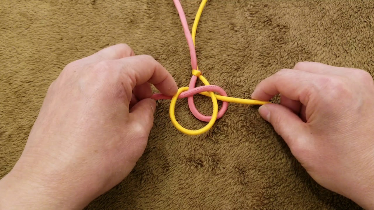 つゆ結びをやってみよう Youtube