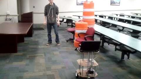 Human follower using L2Bot and Kinect