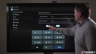 Clevertouch Features - Using the Screenlock