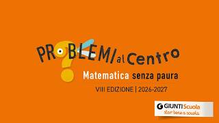 Problemi Al Centro Presentazione Edizione 2026-27