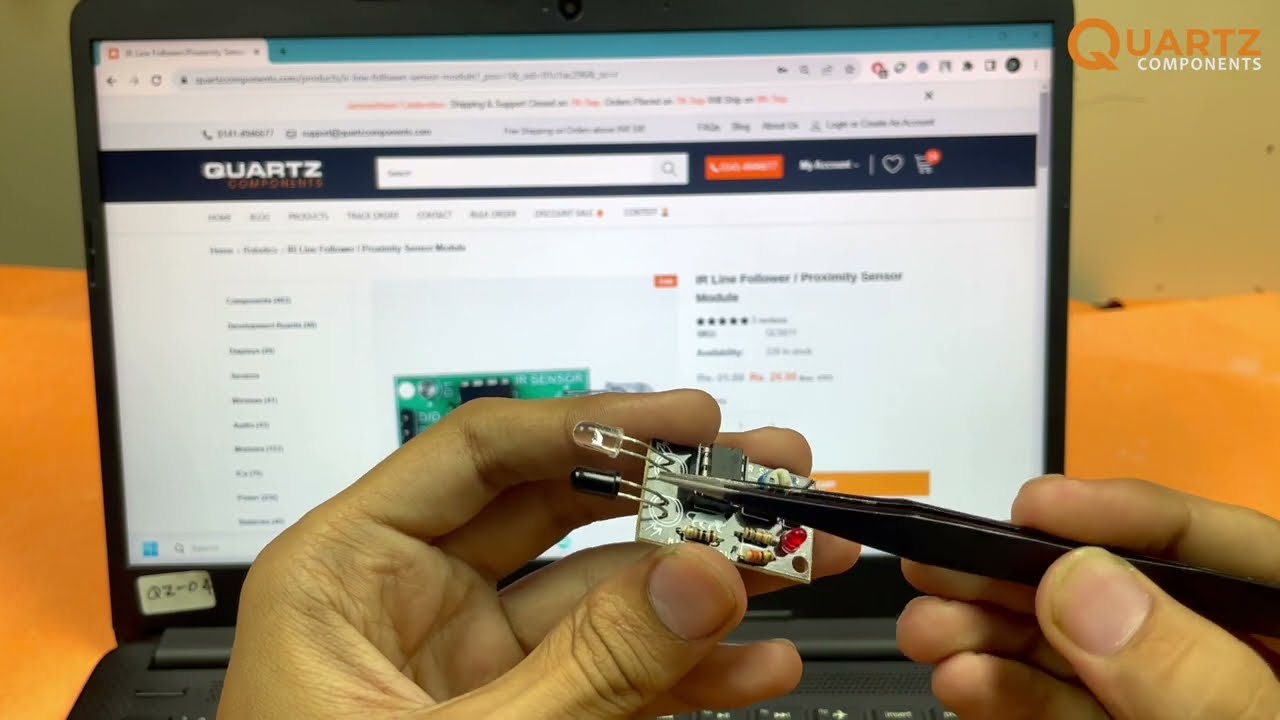 Interface IR(Infrared Radiation) proximity sensor with Arduino -  ElectroVigyan