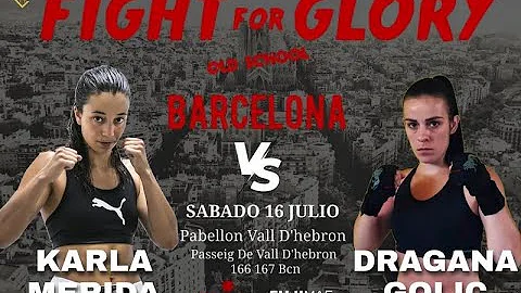 Karla MERIDA vs Dragana GOLIC By #VXS #FIGHT_For_G...