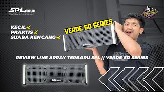 Ukuran Boleh Keciltapi Suaranya Kenceng Bangetreview Line Array Terbaru Spl  Verde 6d Series