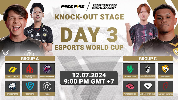 [EN] ESPORTS WORLD CUP | KNOCKOUT STAGE DAY 3