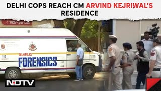 Swati Maliwal Video | Delhi Cops, Forensic Team At Kejriwal's House Amid Swati Maliwal Row