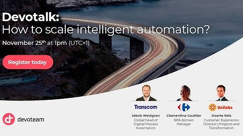 Business Automation Roundtable: How to scale intelligent automation?
