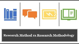 Research Method vs Research Methodology