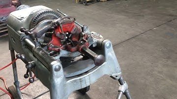 Ridgid 535 Pipe Threader Threading Machine 1/8” to 2” 300 700 500