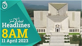 The deadline for providing funds to the ECP of the SC is over - Aaj News Headlines - April 11, 2023