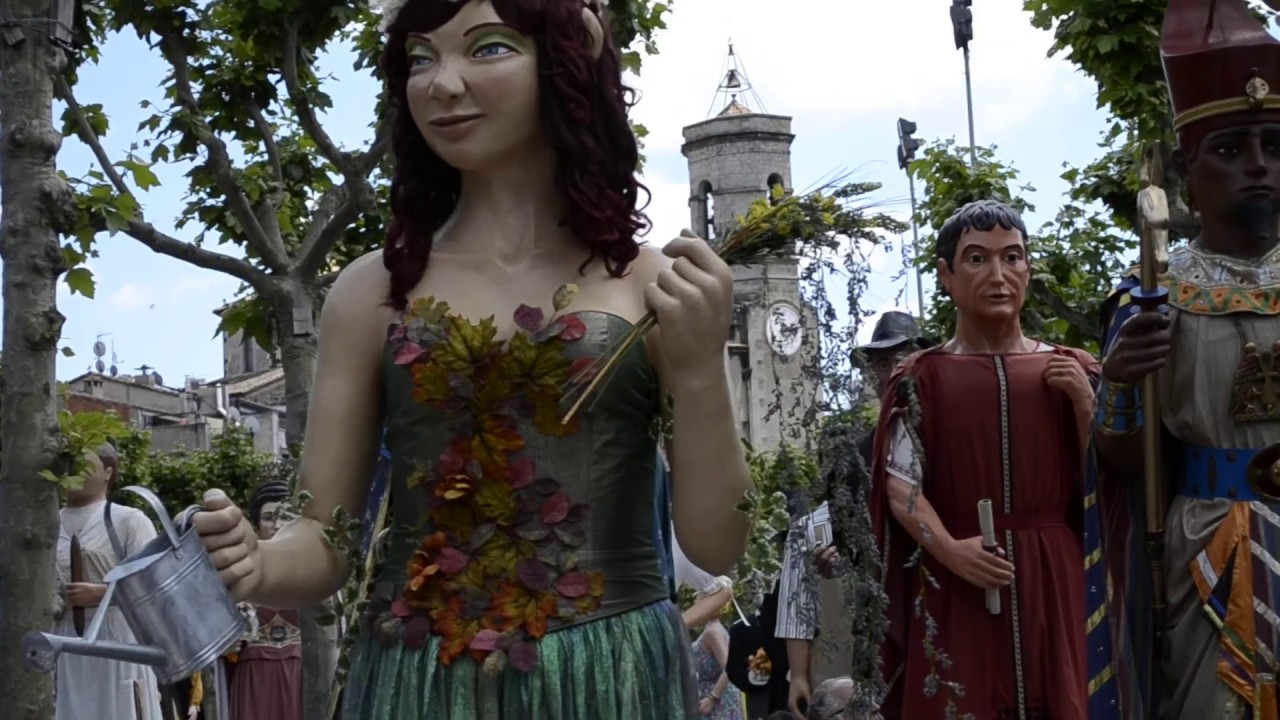 Ball de la Vila Gegantera Gironina 2014 a Olot (1/6/2014)