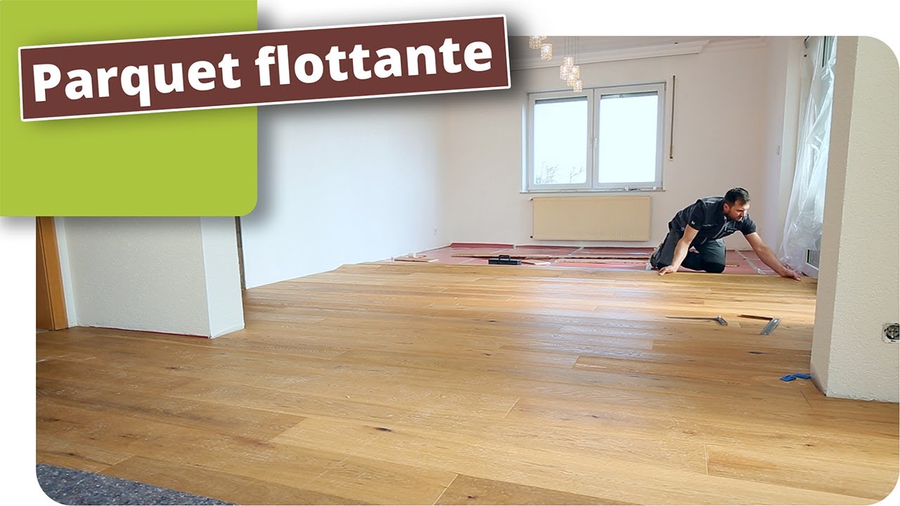Posa flottante del parquet in rovere a plancia larga
