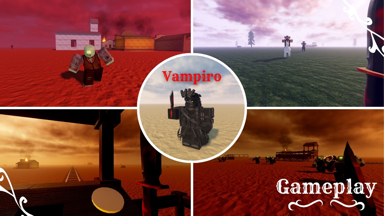 JOGANDO DE VAMPIRO DEPOIS DO UPDATE! | ROBLOX - Dead Rails - YouTube