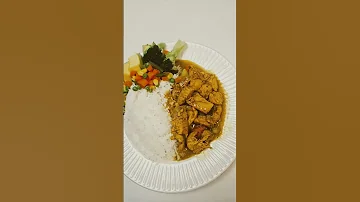 Monday Night Dinner Salmon And Boneless Curry Chicken Breast 