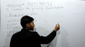 Exercise 4.2 - Question 1 (ii) NCERT Solutions for Class 8th Maths Practical Geometry