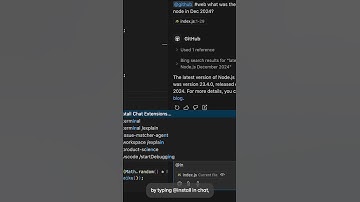 GitHub Copilot: Chat Participants & Extensions
