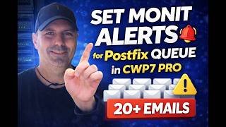 Set Monit Alerts for Postfix Queue in CWP7 Pro #CWP7 #Postfix