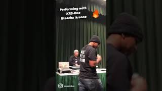 Consci8us - Performing with KRS-One