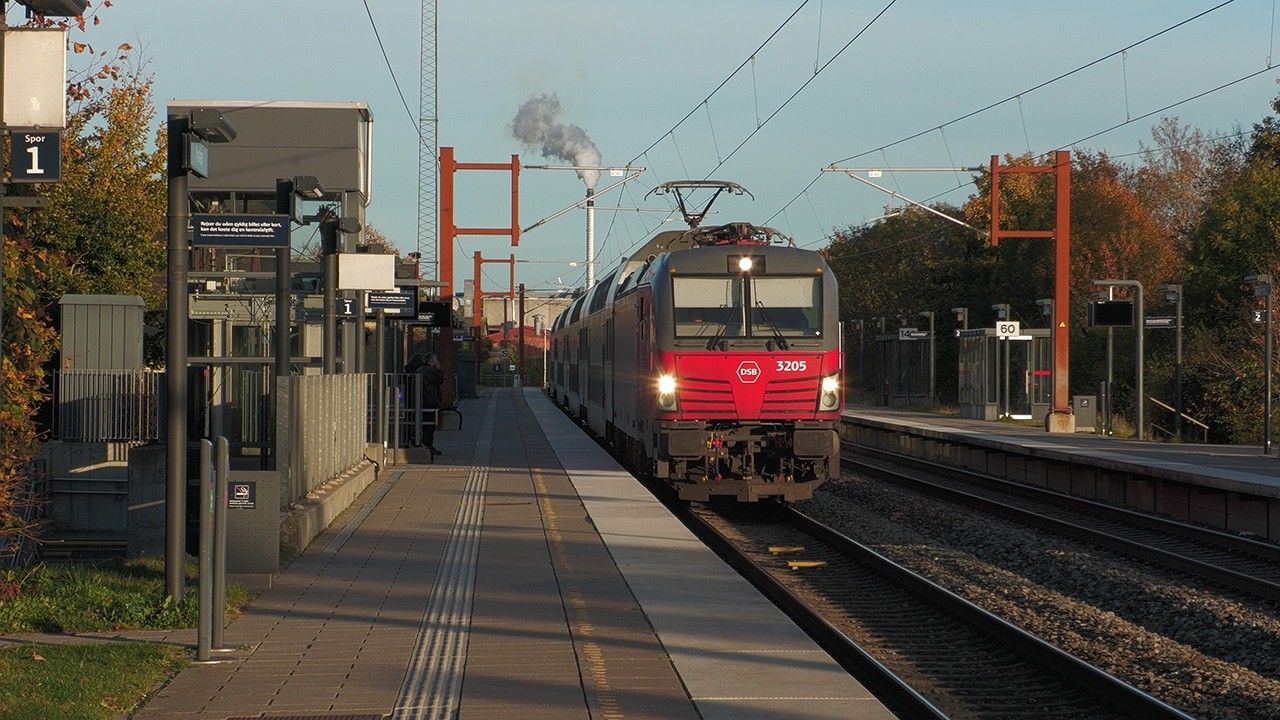 El tog på Nordvestbanen (2/4) - Hvalsø og Skov Hastrup