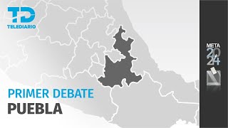 Debate por el gobierno de Puebla #elecciones2024