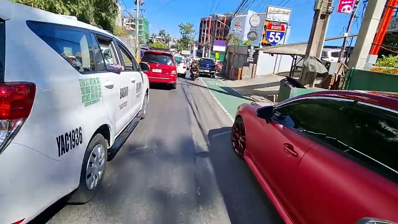 Riding in Baguio City