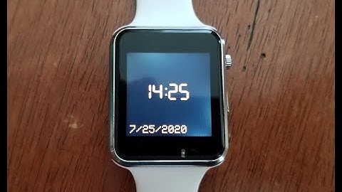 LilyGo TWatch 2020 Arduino Framework