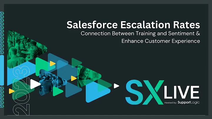 Salesforce Escalation Rates: Connection Between Training and Sentiment & Enhance Customer Experience