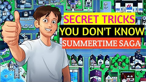 Secret tricks in Summertime Saga 0.20.1 || Hidden tricks you don
