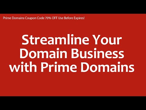 Prime Domains Coupon
