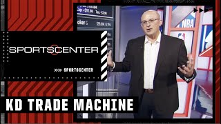 Bobby Marks TRADE MACHINE! How a Kevin Durant trade could come to fruition 👀 | SportsCenter