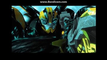 Bumblebee gets his voice back and kills megatron