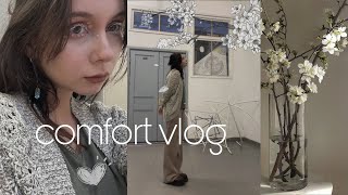 art vlog ☆*:.｡. живу одна, выставка, учеба в мухе