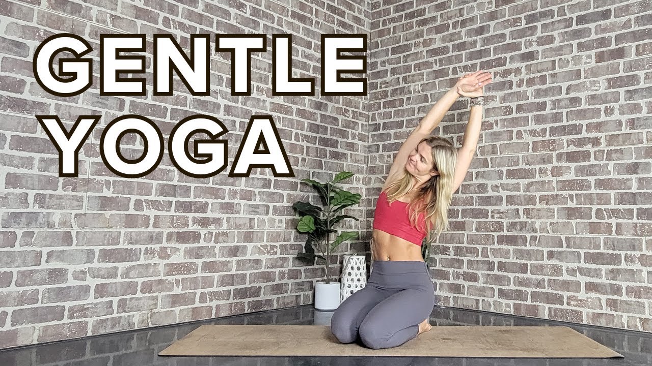 15 Minute Gentle Yoga Flow for All Levels - YouTube