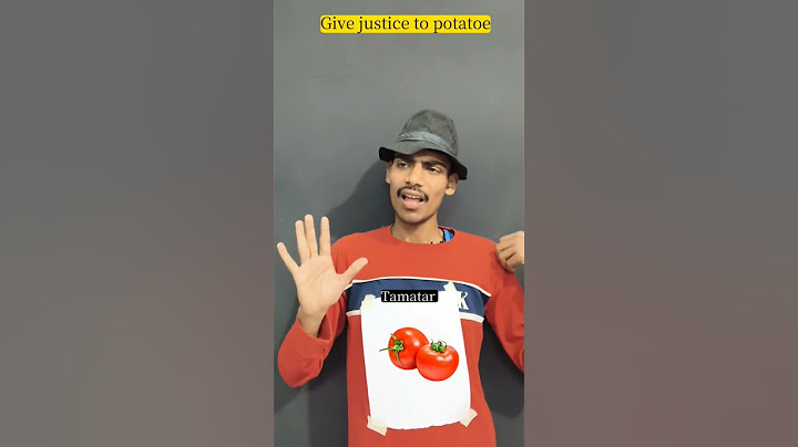 give justice to potatoes #short#video
