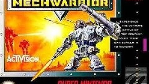 Mechwarrior (1993) SNES