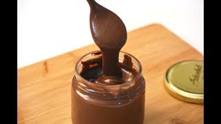 صوص شوكولاتا بدون خلاط قليل الدهون ب 7دقائق جاهز للتزين Chocolate Sauce without blender