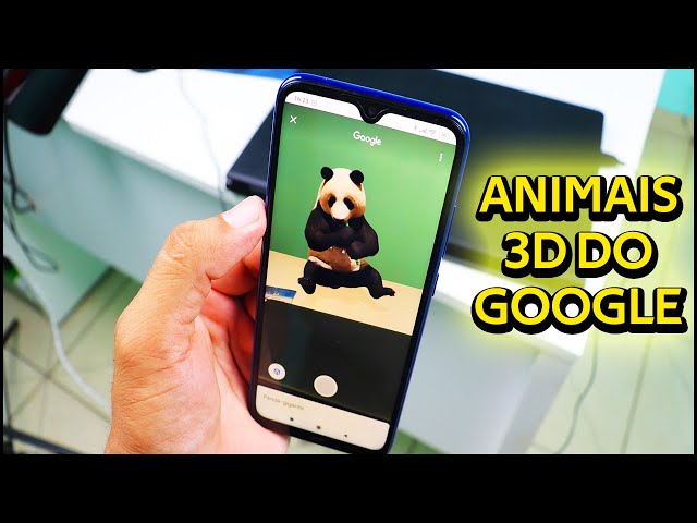 Google disponibiliza animais em 3D no chão da sua casa