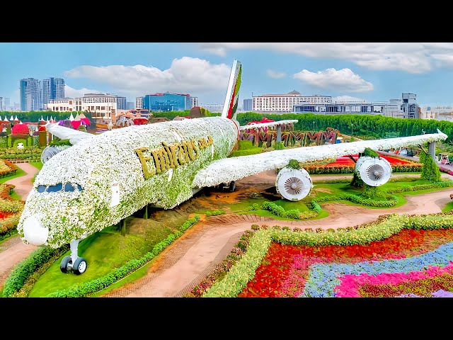 Travel vlog - Dubai Miracle Garden 2025 | World's Largest Natural Flower Garden | 4K Trip Vlog