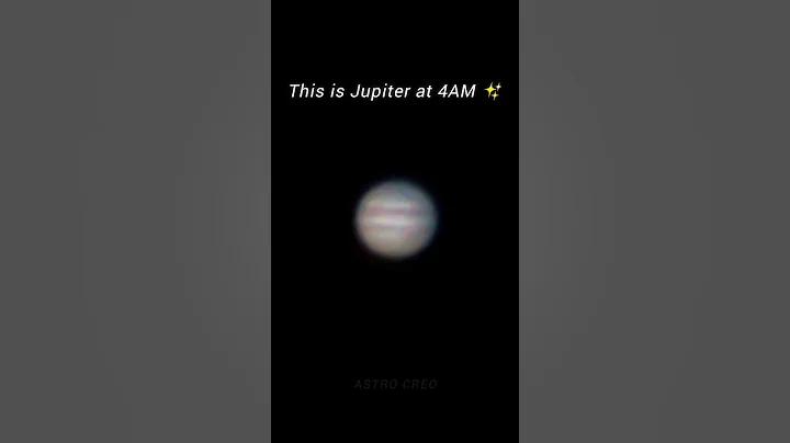 I Woke Up at 4AM to Capture Jupiter 🌌 – October 2025
