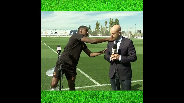 David Alaba knows style when he sees it 😂