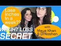 1 WEEK MAIN INCHES LOOSE?| MAYA KHAN | EXPERT DR NOSHEEN | SHORT CUT 2 WEIGHTLOSS #india #mayakhan