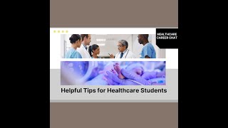Helpful Tips for Healthcare Students Video screenshot 3