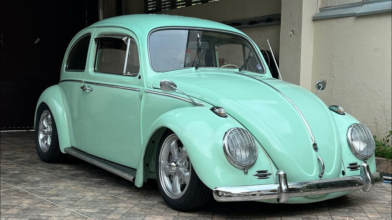 REBAIXEI AINDA MAIS O FUSCA E INSTALEI O RESTO DOS ACESSÓRIOS