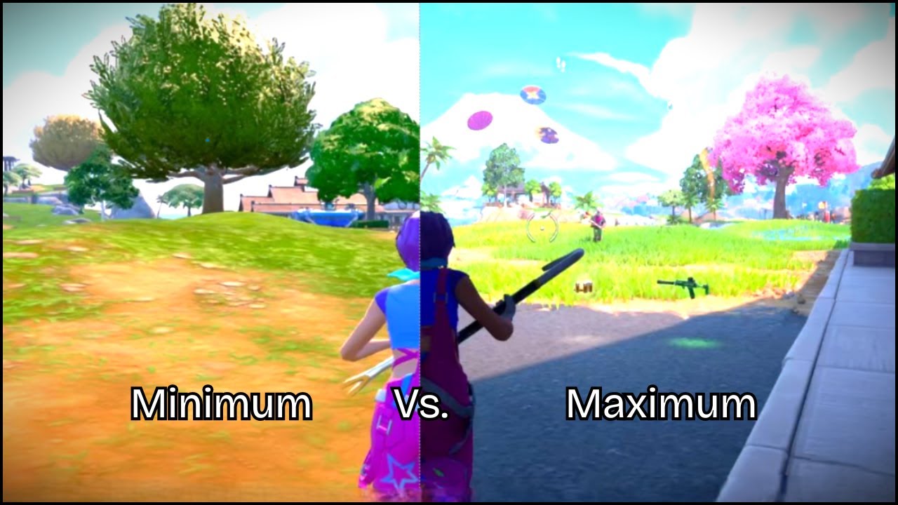 Minimum vs Maximum (Graphics Settings) - YouTube
