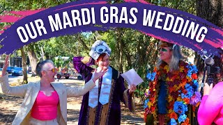 Our WEIRD & Magical Mardi Gras Wedding 💜💛💚 by Badass Creatives 270 views 2 months ago 4 minutes, 2 seconds