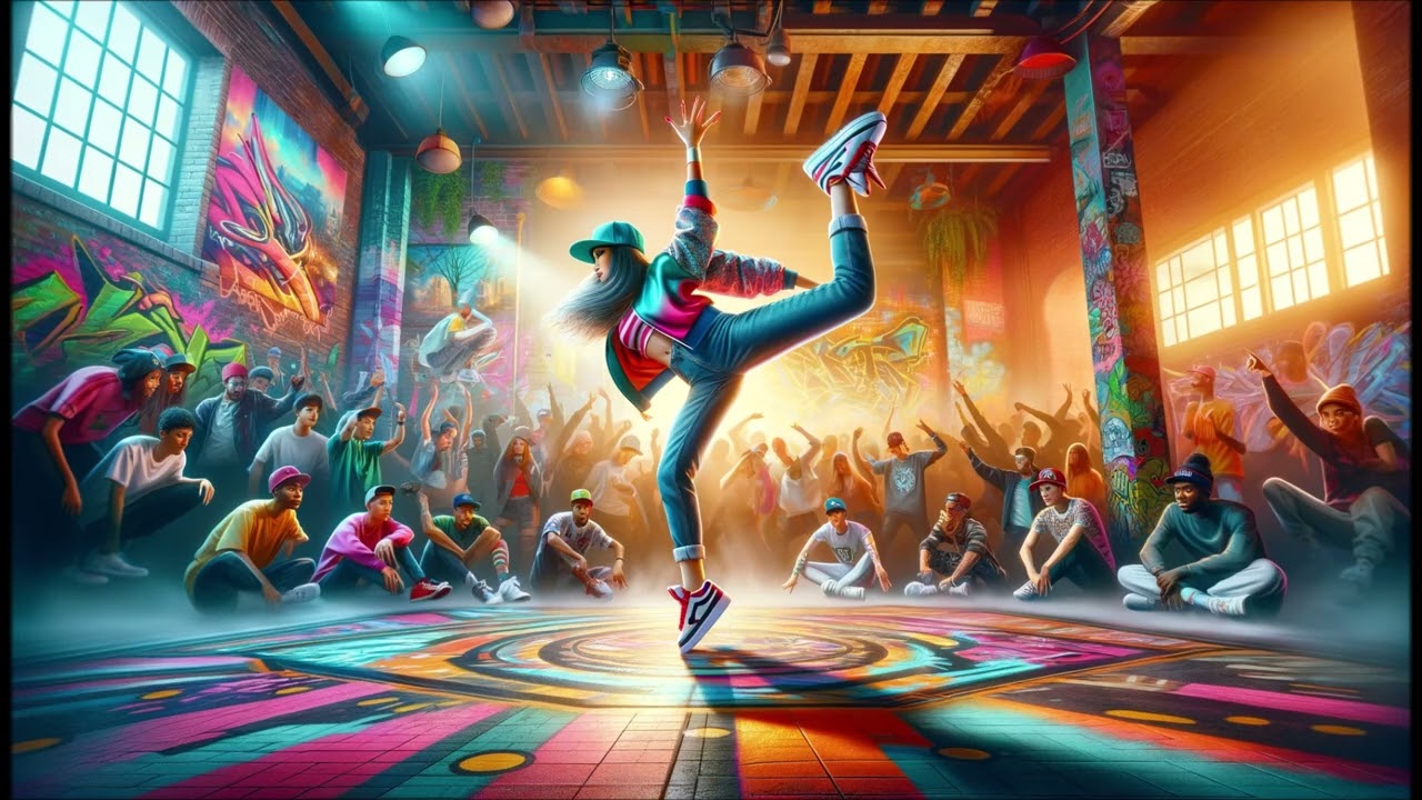 BREAKDANCING FROM DUSK TILL DAWN, BREAKBEATS FOR THE BREAKDANCE BATTLE 