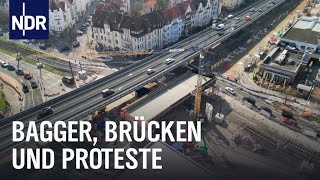 Großbaustelle Südschnellweg in Hannover | Die Nordreportage | NDR Doku