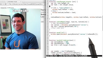 MemeMaker Programming Quiz - HTML5 Canvas