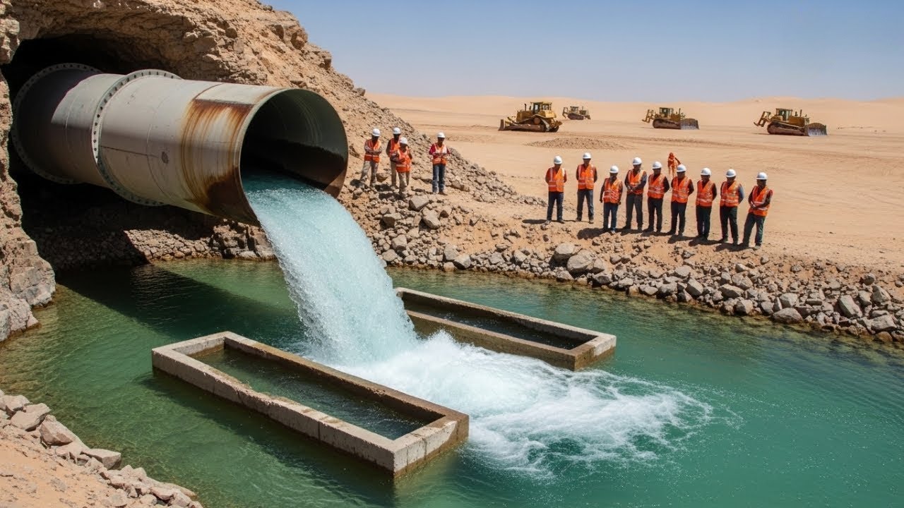 SAUDIJSKA ARABIJA IZGRADILA GIGANTSKI CIJEVOVOD PITKE VODE KROZ PUSTINJE I PLANINE OD 3.000 M