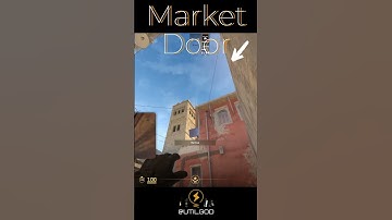 CS2 GOD SMOKE Market door #mirage  #cs2 #counterstrike2 #smoke