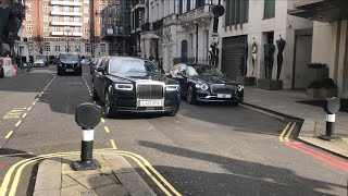 Luxury Cars Of London March 2024 | Flying Spur, Phantom, S680, Ghost, DBX, Bentayga, Mulsanne, 230SL